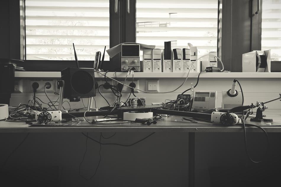 Human Furniture Desk Black And