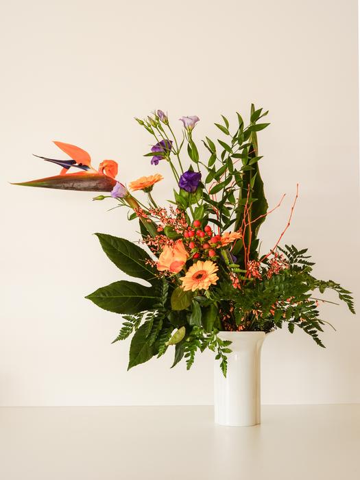 Bouquet Caudata Bellflower Rose