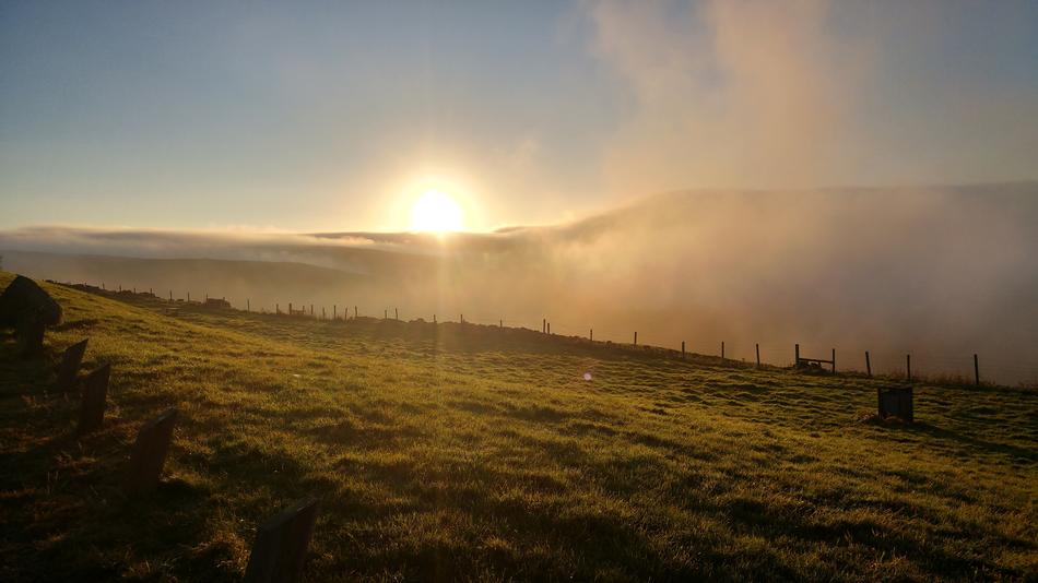 Sunrise Mist Fog