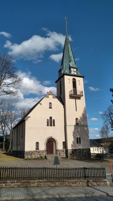 Church Deutscheinsiedel Ore