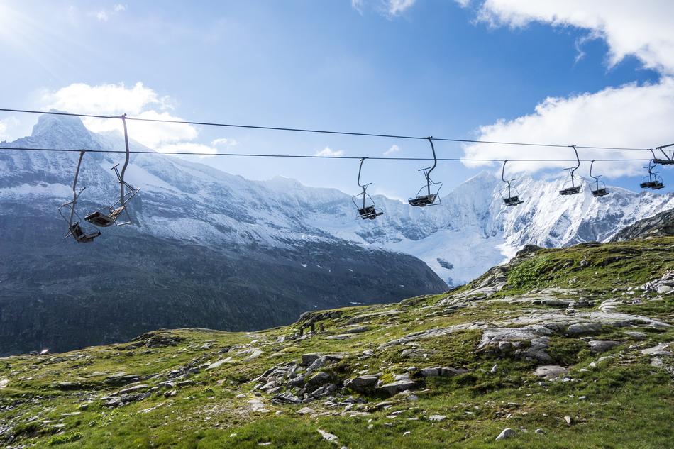 Mountain Glacier Alps Ski lift