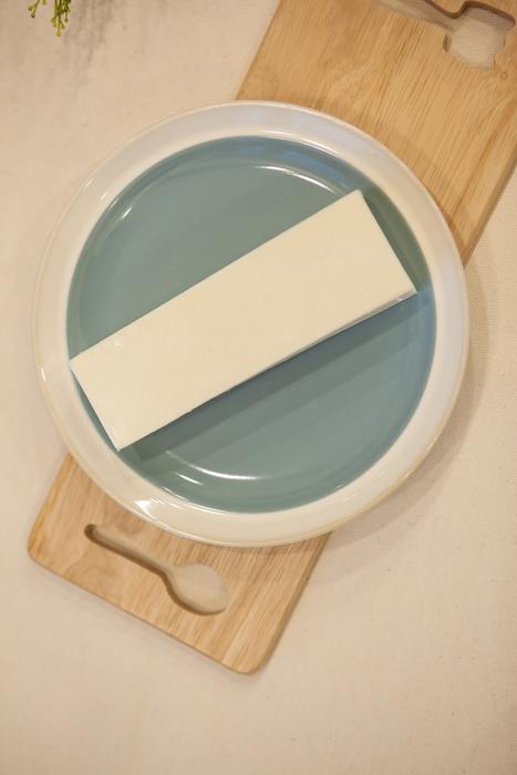sour cheese on a plate