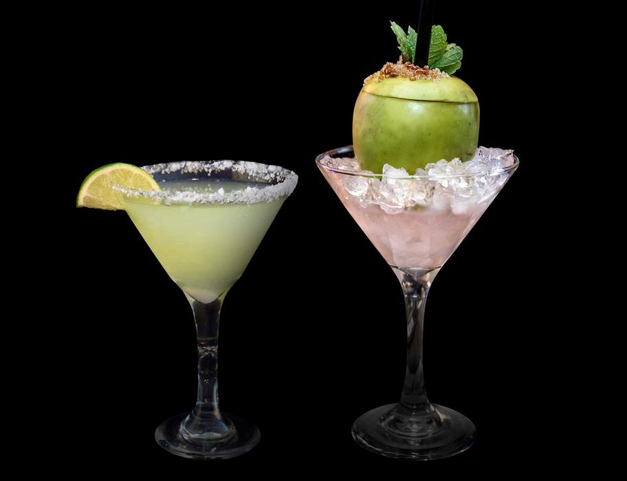 alcoholic beverage with salt