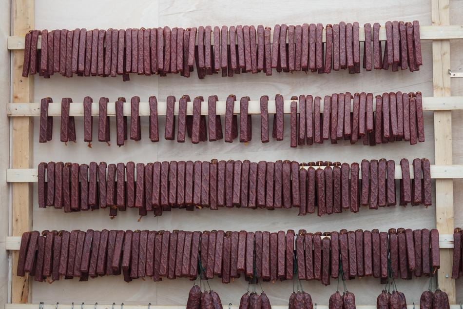 Sausage Landjeger Sausages