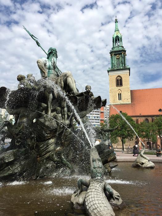 Berlin Fountain Poseidon