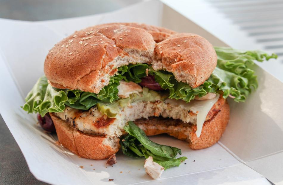 delicious burger meat