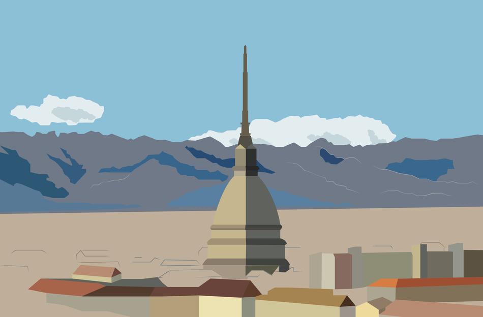 torino antonelliana mole panoramic