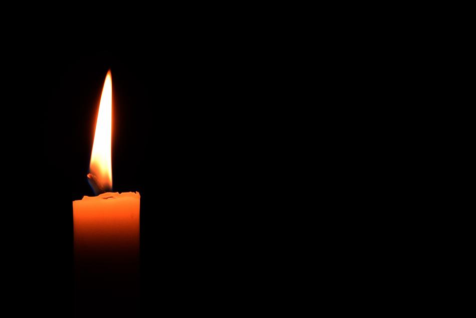 candles night dark view