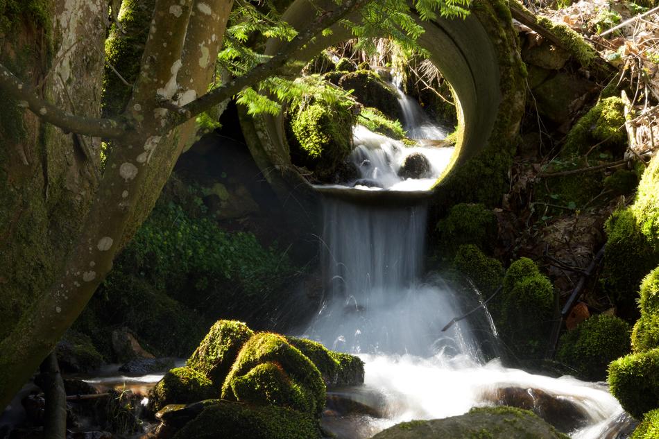 Waterfall Bach Waters