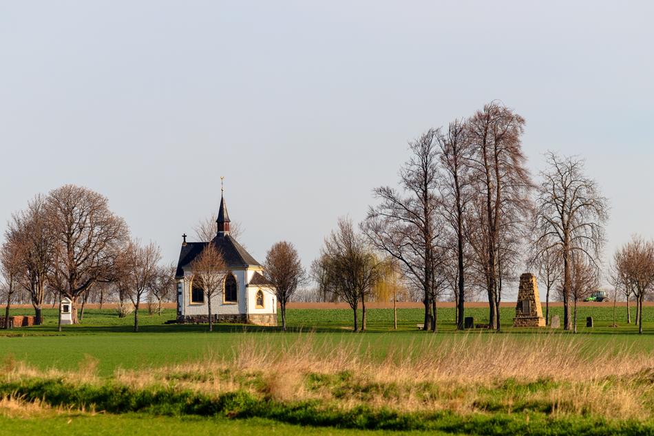 church in the green field
