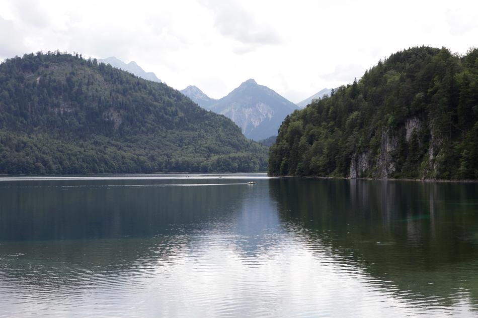 Lake Mountains Sky