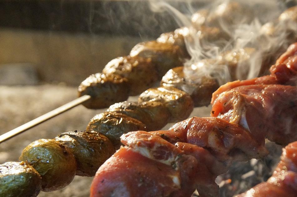 hot meat dinner