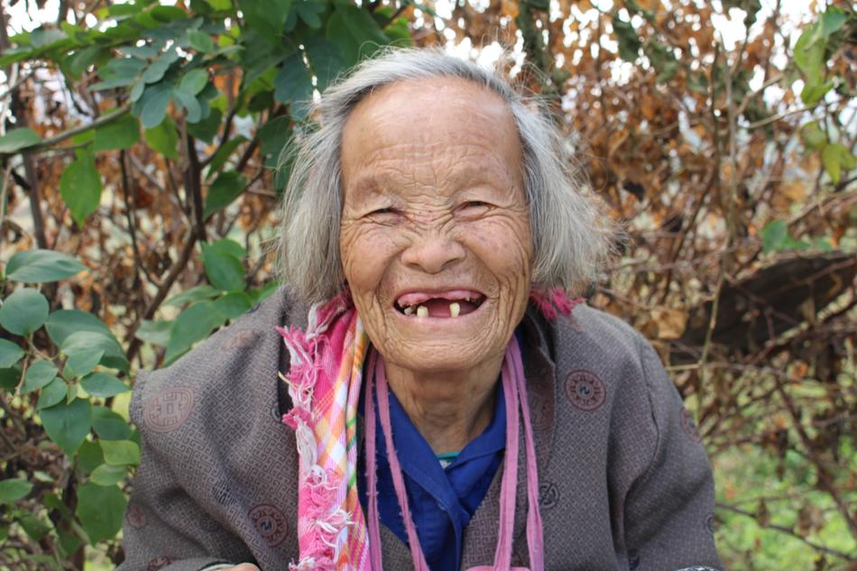 old woman at Nature Outdoor