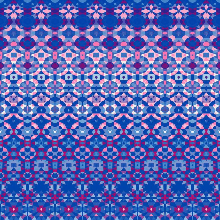 digital art of ornamental blue background