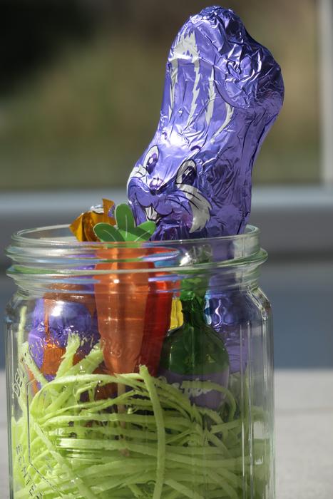 delicious chocolate bunny