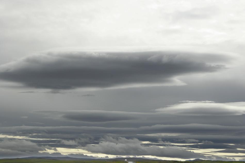 cloudy gray weather