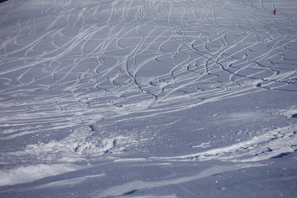 Deep Snow Backcountry Skiiing