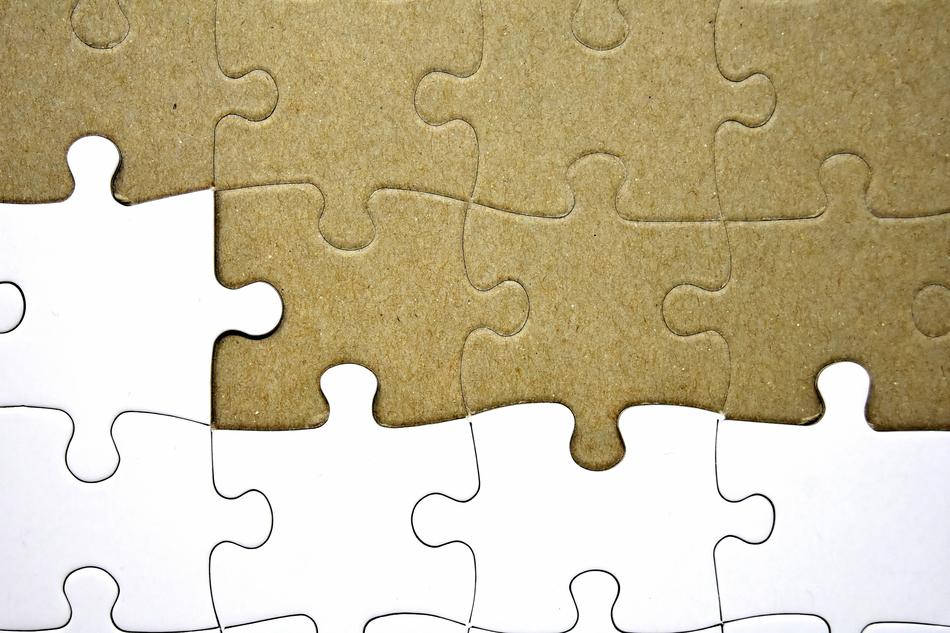 Puzzle Joining Together Insert