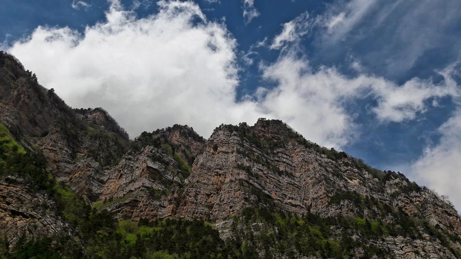 Sky Mountains Clouds