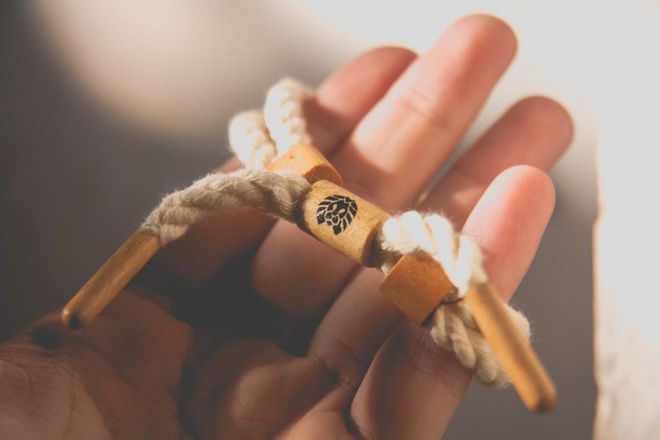 corded hand