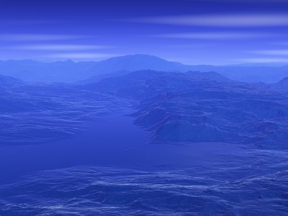 Blue Helium Planet