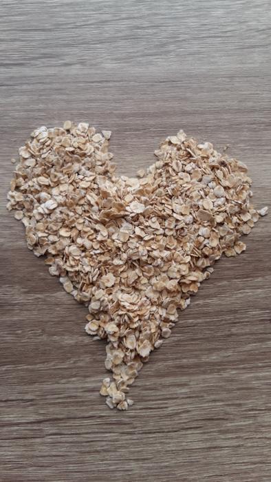 oatmeal heart
