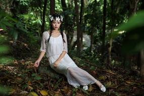 Girl Woman Lady White