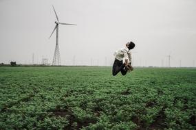 Nature Wind Jump