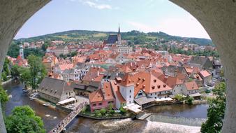 Architecture City roof Panorama