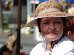 Woman in hat Portrait