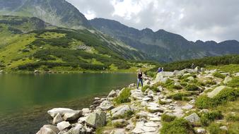 Mountains Valley Of Five Ponds