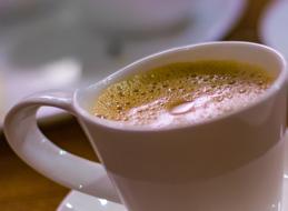 milk foam drink