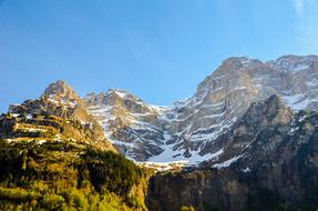 Mountains Lake Klöntal
