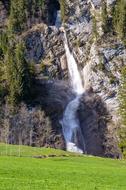 Waterfall Bach Mountain Stream