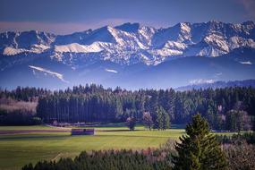 Mountain Panorama Snow