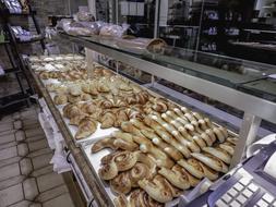 hot cooked baked goods