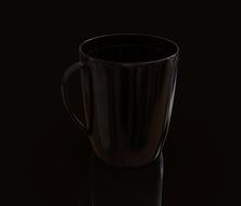 mug in the dark
