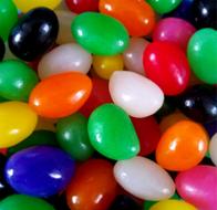 colored sugar candies