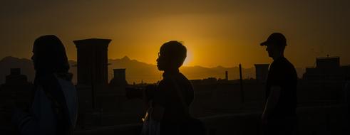 Sunset Silhouette Dawn