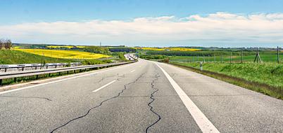 Landscape Road Bends