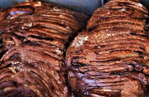 roast juicy pork