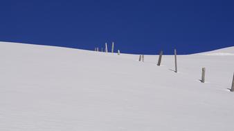 Sky Snow Winter
