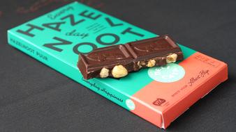dark chocolate in colorful packaging