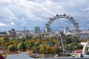 Carousel Wheel The Sky