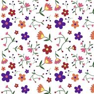 flowers pattern nature design