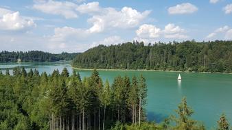 Landscape Lake Idyll
