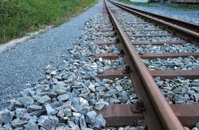 Rail Stones Railway Line