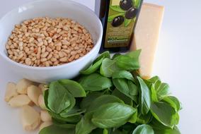 Basil Pesto Garlic Olive