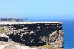 Australian Cliff by Ocean
