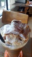 frozen coffee dessert